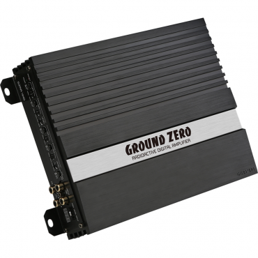Ground Zero GZRA 4HD  4-channel amplifier with class D  4x 275 Watts RMS