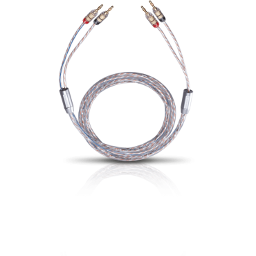 Oehlbach Twin Mix Two B Καλωδίωση  Ηχείων 2 x 6.0 mm² με μπανάνες 2m (Τεμάχιο)