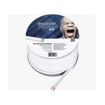 Oehlbach Speaker Wire SP-25 Καλώδιο Ηχείων 2 x 2.5 mm² 20m (Τεμάχιο)