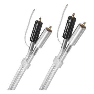 Oehlbach Silver Express Plus Phono NF Audio Διπλό Καλώδιο RCA για πικαπ με Γείωση 0.50m (Τεμάχιο)
