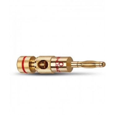 OEHLBACH Banana B2 μέχρι 10mm²  Χρυσό (3002) (Σετ 4 τεμάχια)