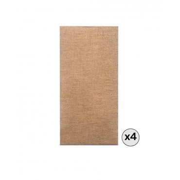 Audiodesigner Rect Ηχοαπορροφητικά Πάνελ 120x60x5cm Beige Dark (4 Τεμάχια)