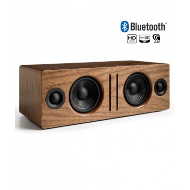 Audioengine B2 Bluetooth Αυτοενισχυόμενo Ηχείο 2.75'' 15W RMS Walnut (Τεμάχιο)