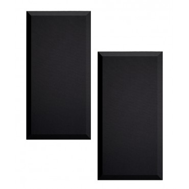 Audiodesigner Curve Ηχοαπορροφητικά Πάνελ 128x68x5 cm Black (Ζεύγος)