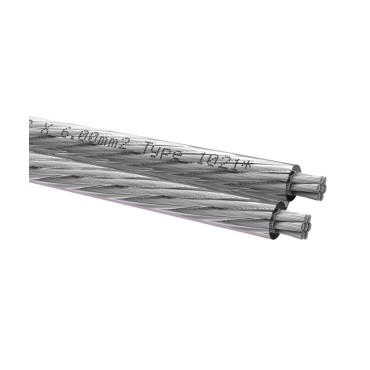 Oehlbach Silverline SP-60 Καλώδιο Ηχείων 10m Διάφανο (Τεμάχιο)