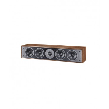 Magnat Monitor S14 C Κεντρικό Ηχείο 4.5" 100W RMS 2.5 Διαδρομών Walnut (Τεμάχιο)