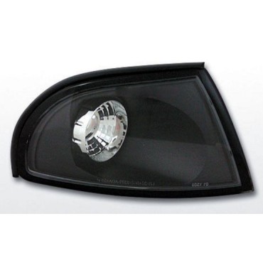 Φλας δίπλα στο φανάρι AUDI A4 (1994-1998) - black - σετ 2τμχ.