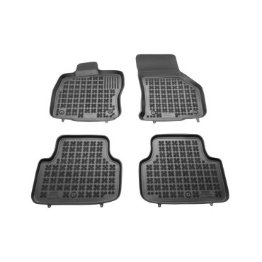 Λαστιχένια πατάκια Rezaw Plast για SKODA Octavia 3 (2013+) / Octavia 4 (2019-2024) τύπου σκαφάκι - 4τμχ.
