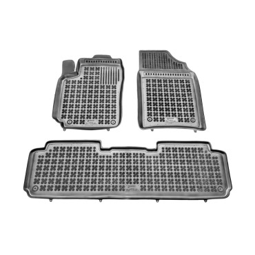 Λαστιχένια πατάκια Rezaw Plast για CITROEN Xsara Picasso (1999-2010) - τύπου σκαφάκι - 3τμχ.