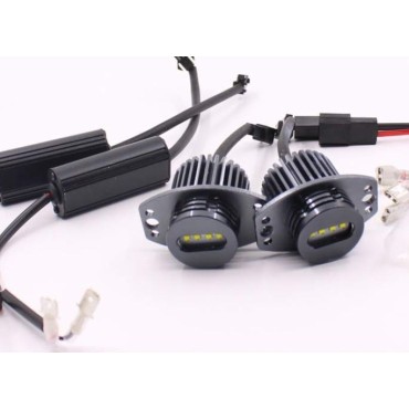 40W led για γνήσια angel eyes για BMW E90 / E91 - λευκό χρώμα - 2τμχ.