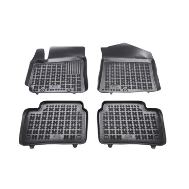 Λαστιχένια πατάκια Rezaw Plast για HYUNDAI i10 III (2019+) - τύπου σκαφάκι - 4τμχ.