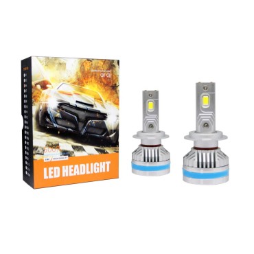 Led λάμπες Η7 για μεσαία ή μεγάλα φώτα 36 000 lumen , 90 Watt - CANBUS 6000K - 2τμχ. - Megabright