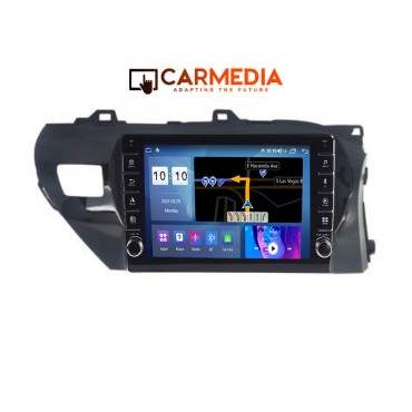 CARMEDIA CM20810B-13 KNOB TABLET 10'' OEM TOYOTA HILUX 2018+ RHD CARMEDIA CM20810B-13 KNOB TABLET 10'' OEM TOYOTA HILUX 2018+ RHD