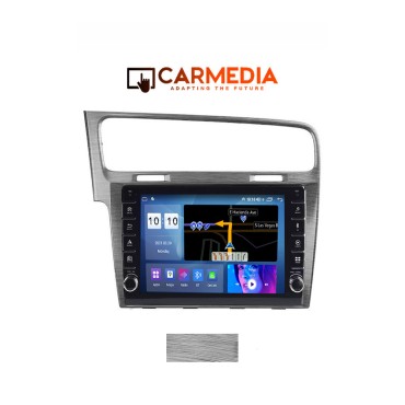CARMEDIA CM20810B-13 KNOB TABLET 10'' OEM VW GOLF 7 2013-2020 SILVER GREY