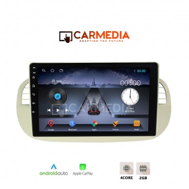 CARMEDIA CM209C-13 TABLET 9'' OEM FIAT 500 2007-2015 BEIGE