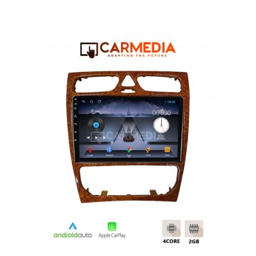 CARMEDIA CM209C-13 TABLET 9'' OEM MERCEDES C (W203) 1999-2004 BROWN