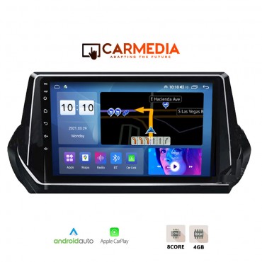 CARMEDIA CM409-13 TABLET 10'' OEM PEUGEOT 208-2008 2020+