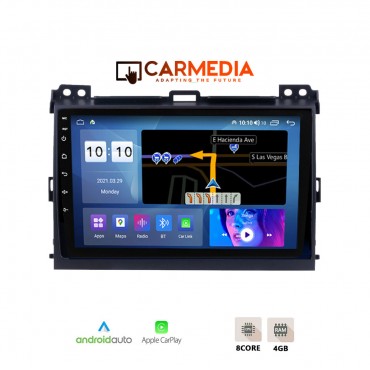 CARMEDIA CMDU409-3 TABLET 9'' OEM TOYOTA LANDCRUISER 2002-2008