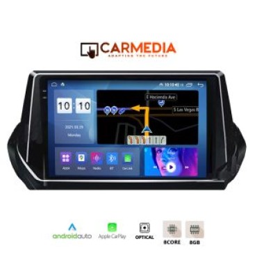 CARMEDIA CM20810-13 TABLET 10'' OEM PEUGEOT 208-2008 2020+