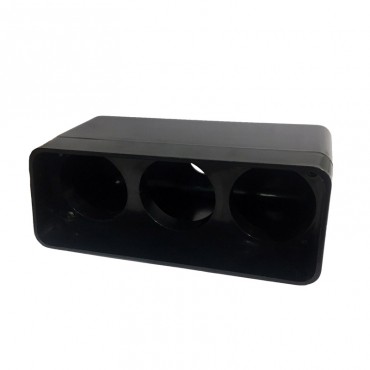 Βάση Για Όργανα Ταμπλό Τριπλή Radio 1 Din Σχήμα (3 x 52mm) RE-3 Auto Gauge