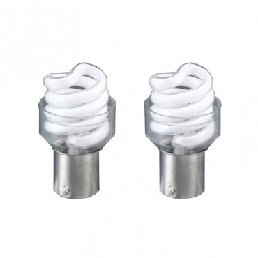 CCFL Λάμπες S25 P21W BA15S 12volt Λευκές Prosport 2 Τεμάχια