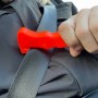 Σφυράκι Ασφαλείας Αυτοκινήτου Έκτακτης Ανάγκης Για Θραύση Τζαμιών & Κοπή Ζώνης Ασφαλείας Πορτοκαλί Auto GS 1 Τεμάχιο