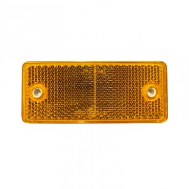 Αντανακλαστικό Αυτοκόλλητο & Βιδωτό 90mm x 40mm Proplast Πορτοκαλί 26109101 1 Τεμάχιο