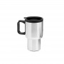 Κούπα Ταξιδιού / Θερμός Ανοξείδωτη Με Καπάκι Διπλού Τοιχώματος Χρωμίου 414ml