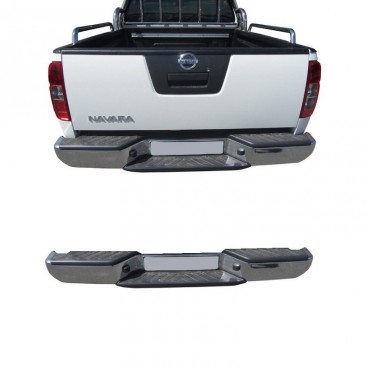 Πισινός Προφυλακτήρας Για Nissan Navara D40 05-15 2WD / 4WD Χρώμιο