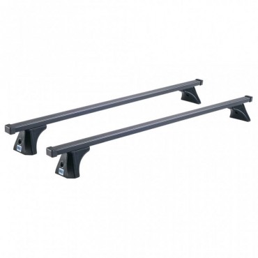 Μπάρες Οροφής Σιδερένιες CRUZ 921-305 Oplus ST-110cm Μαύρες 2 Τεμάχια