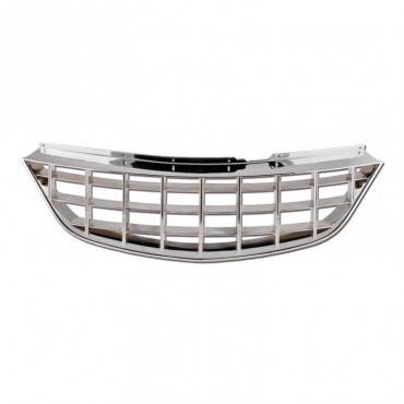 Μάσκα Για Opel Corsa D 06-11 Χωρίς Σήμα Με Κάθετες Γραμμές Χρωμίου 1 Τεμάχιο