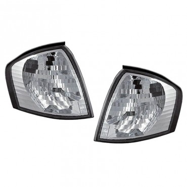 Μπροστινά Φλας Για Mercedes-Benz C-Class W202 93-00 Crystal 2 Τεμάχια Eagle Eyes