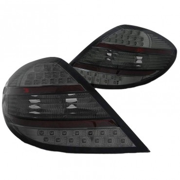 Πισινά Φανάρια Set Για Mercedes-Benz SLΚ R171 04-11 Led Smoke Depo