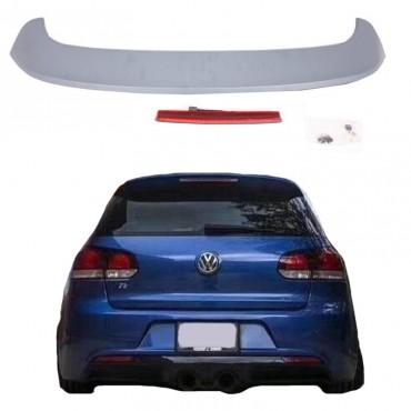 Αεροτομή Οροφής Για VW Golf VI (6) 08-11 GTI / R20 Look Με Στοπάκι Abs Πλαστικό