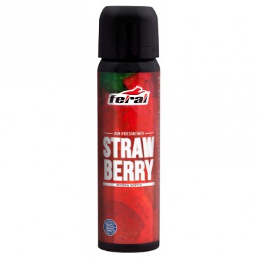 Αρωματικό Αυτοκινήτου Spray Feral Fruity Collection Φράουλα 70ml