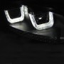 Μπροστινά Φανάρια Set Για Vw Polo 6R / 6C DRL U-Type Black H7/H7 Με Μότερ Eagle Eyes