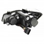 Μπροστινά Φανάρια Set Για Vw Polo 6R / 6C DRL U-Type Black H7/H7 Με Μότερ Eagle Eyes