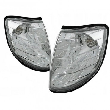 Μπροστινά Φλας Για Mercedes-Benz S-Class W140 91-98 Χρώμιο 2 Τεμάχια Eagle Eyes