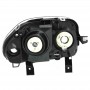 Μπροστινά Φανάρια Set Για Renault Clio 98-01 Projectors V6 Look Μαύρο/Χρώμιο H7/HB3 Depo