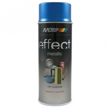 Σπρέι Βαφής Μπλε  Με Μεταλλικό Εφέ Motip Effect 302509  400ml