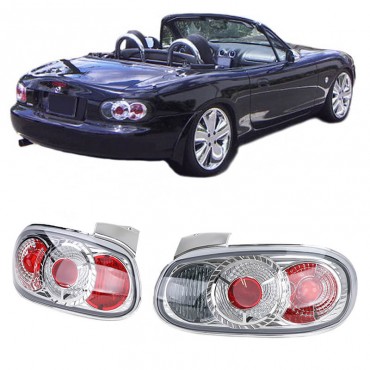 Πισινά Φανάρια Set Για Mazda MX5 98-05  Χρωμίου Depo