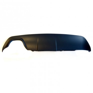 Diffuser Πίσω Προφυλακτήρα Για  Bmw 5 E60 03-11 M-Tech Με 1 Διπλή Τρύπα Εξάτμισης Αριστερά Από Abs Πλαστικό 1 Τεμάχιο