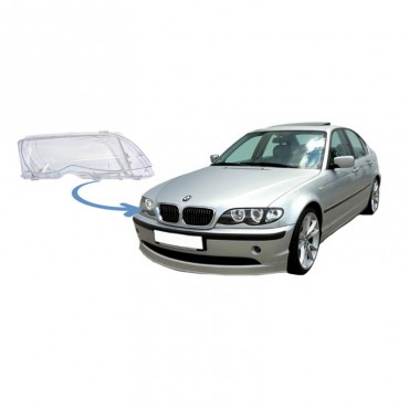 Κρύσταλλο Φαναριού Δεξί Για Bmw 3 E46 Sedan/Touring Facelift 01-05 Xenon & Halogen 1 Τεμάχιο