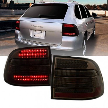 Πισινά Φανάρια Set Για Porsche Cayenne 02-06 Led Φιμέ Eagle Eyes