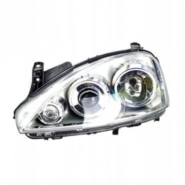 Φανάρι Μπροστινό Αριστερό Για Opel Corsa C 04-06 Projector H7/H7 Depo