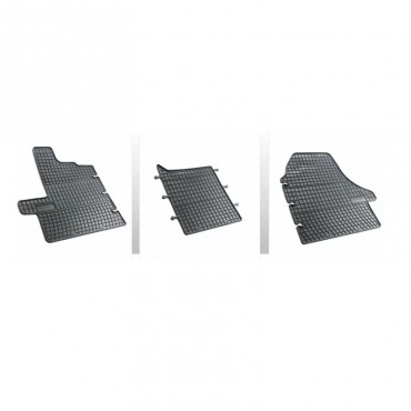 Πατάκια Αυτοκινήτου Frogum D0095 Για Peugeot Boxer / Fiat Ducato 2006-2013, 2014+ / Citroen Jumper Μαύρο 3 Τεμάχια