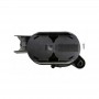Ποτηροθήκη Αυτοκινήτου Διπλή Για Smart Fortwo W451 07-14 Μαύρο/Γκρι PL0296