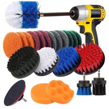 Βούρτσες Καθαρισμού & Γυαλίσματος / Drill Brush & Polish Set 23 Τεμαχίων DB23