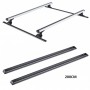Βάσεις Τοποθέτησης Μπαρών CRUZ "T-Tracks" 941-322 150cm 2 Τεμάχια