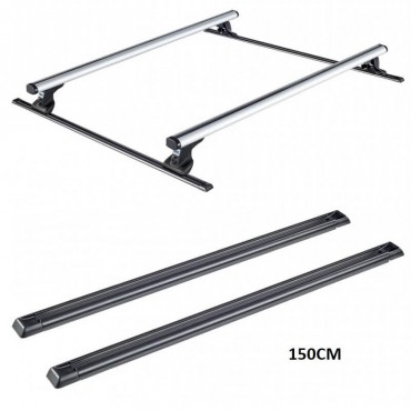 Βάσεις Τοποθέτησης Μπαρών CRUZ "T-Tracks" 941-323 200cm 2 Τεμάχια